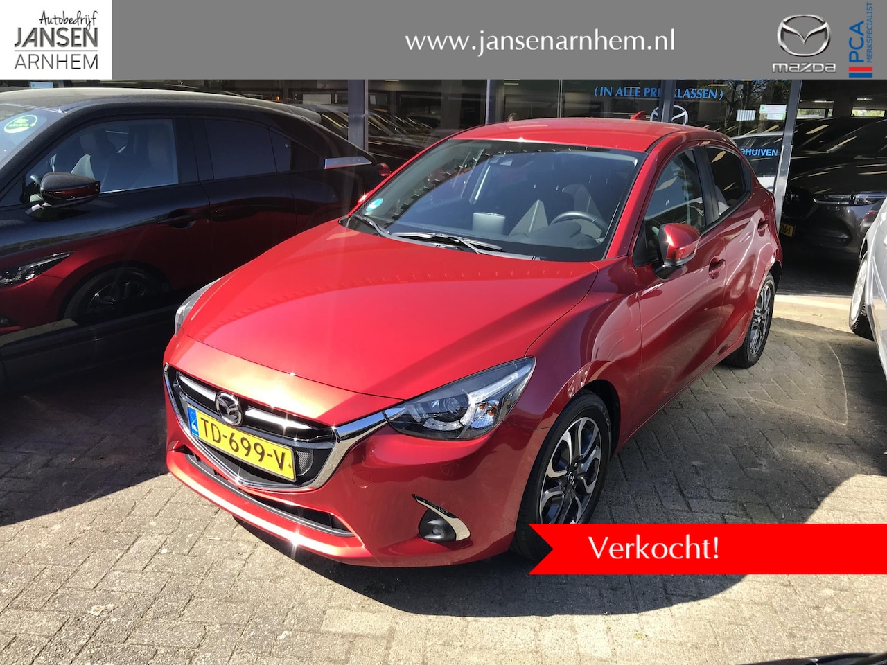 Mazda 2 - 1.5 Skyactiv-G GT-M 1.5 Skyactiv-G GT-M , Afneembare trekhaak, Clima, Apple Carplay, 16 Inch LMV, Navi, Stoelv - AutoWereld.nl