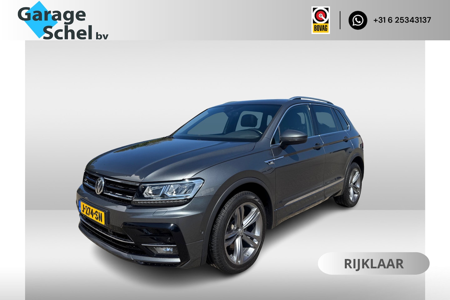 Volkswagen Tiguan - 2.0 TSI 4Motion R-Line - Pano - Trekhaak - Navi - Camera - Stoelverwarming - Rijklaar - AutoWereld.nl