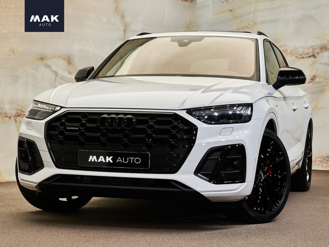 Audi Q5 - 50 TFSI e S edition Competition 50 TFSI e S Edition Competition, B&O, pano, luchtv., matrix-LED, tr.haak, memory, HUD, ACC - AutoWereld.nl