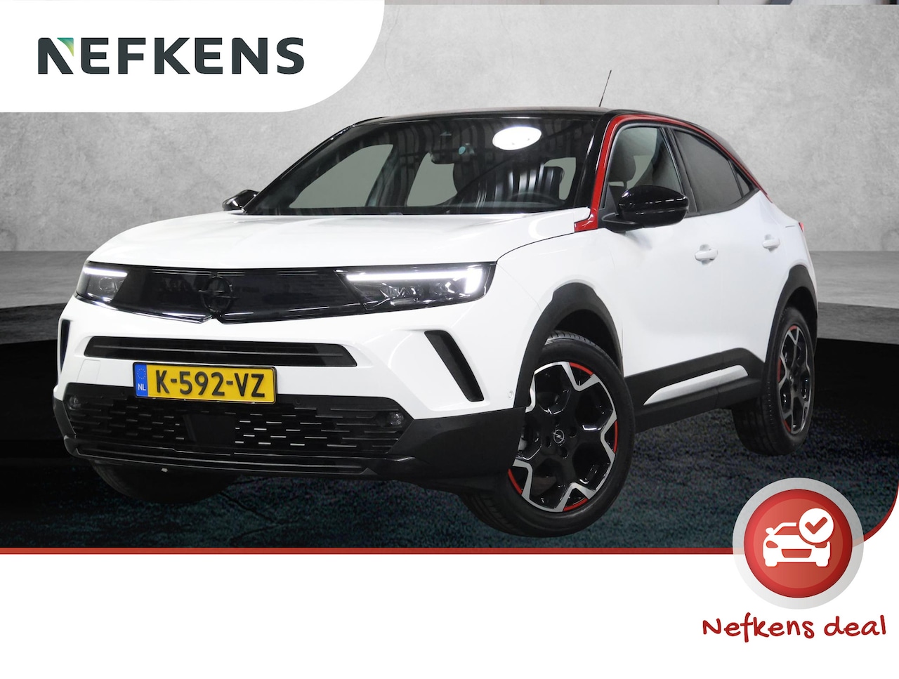 Opel Mokka - 1.2 130PK Turbo GS Line | 1ste eigenaar | StoelVerwarming | FULL LED | Camera | Two-tone | - AutoWereld.nl