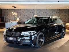 BMW 5-serie Touring - 520d High Exe I Black on Black I Mooie auto