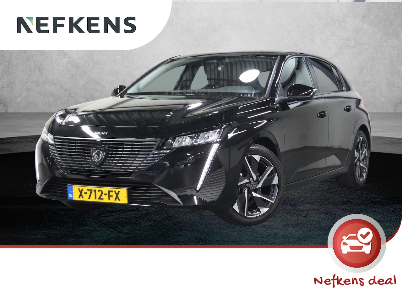 Peugeot 308 - 1.2 130PK Allure Pack Business | 1ste eigenaar | AUTOMAAT | LEER/Stof | Adaptive Cruise Co - AutoWereld.nl
