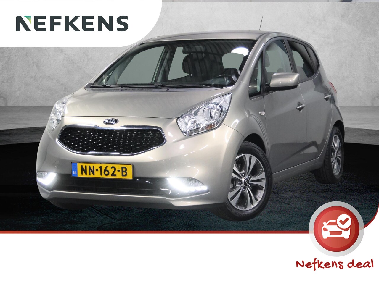 Kia Venga - 1.4 CVVT DynamicPLusLine | 1ste eigenaar | Armsteun | Bluetooth | Camera | Climate Control - AutoWereld.nl
