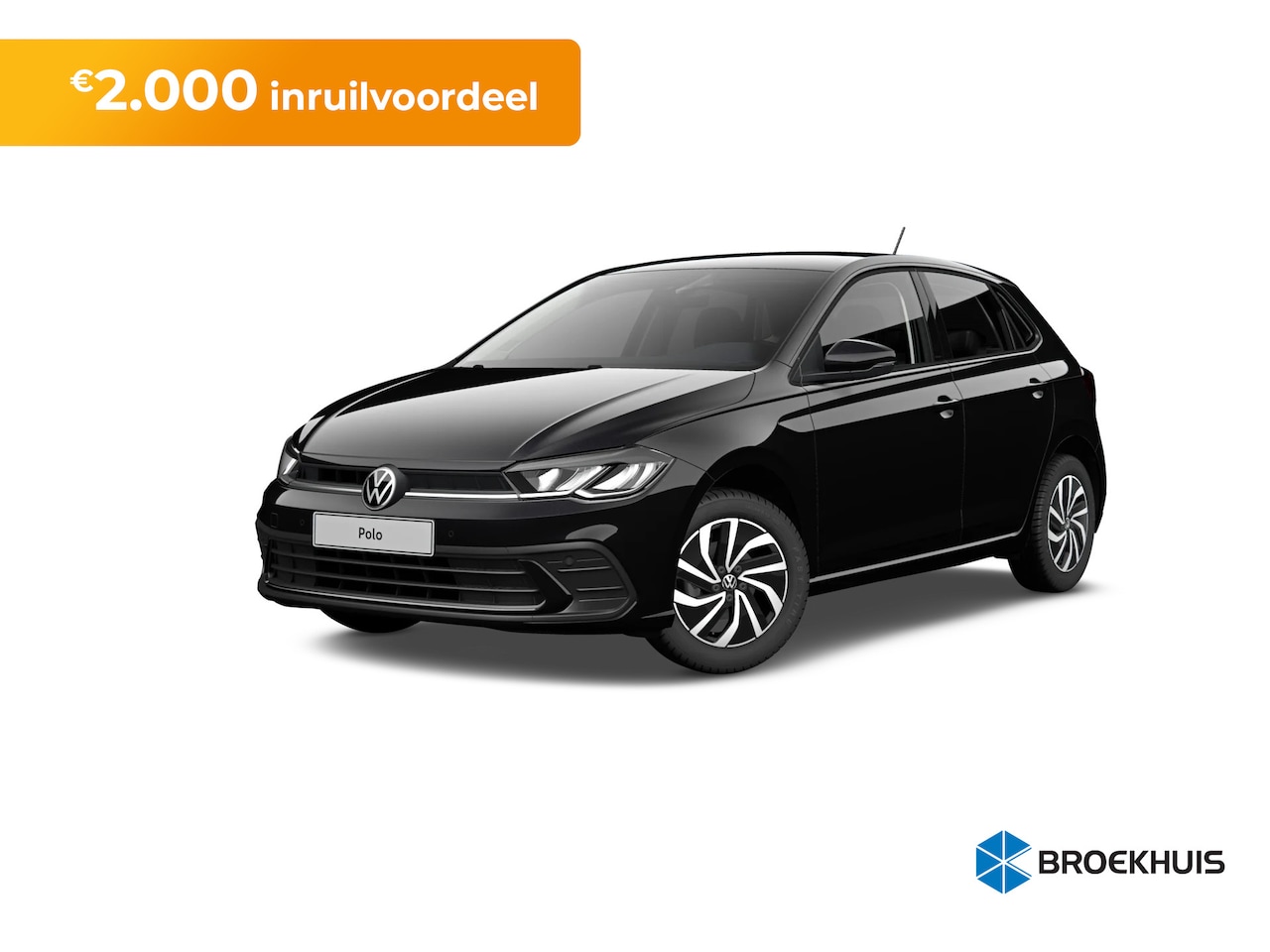Volkswagen Polo - 1.0 TSI 95 pk Life Edition | Achteruitrijcamera | Cruise control adaptief | Apple Carplay - AutoWereld.nl