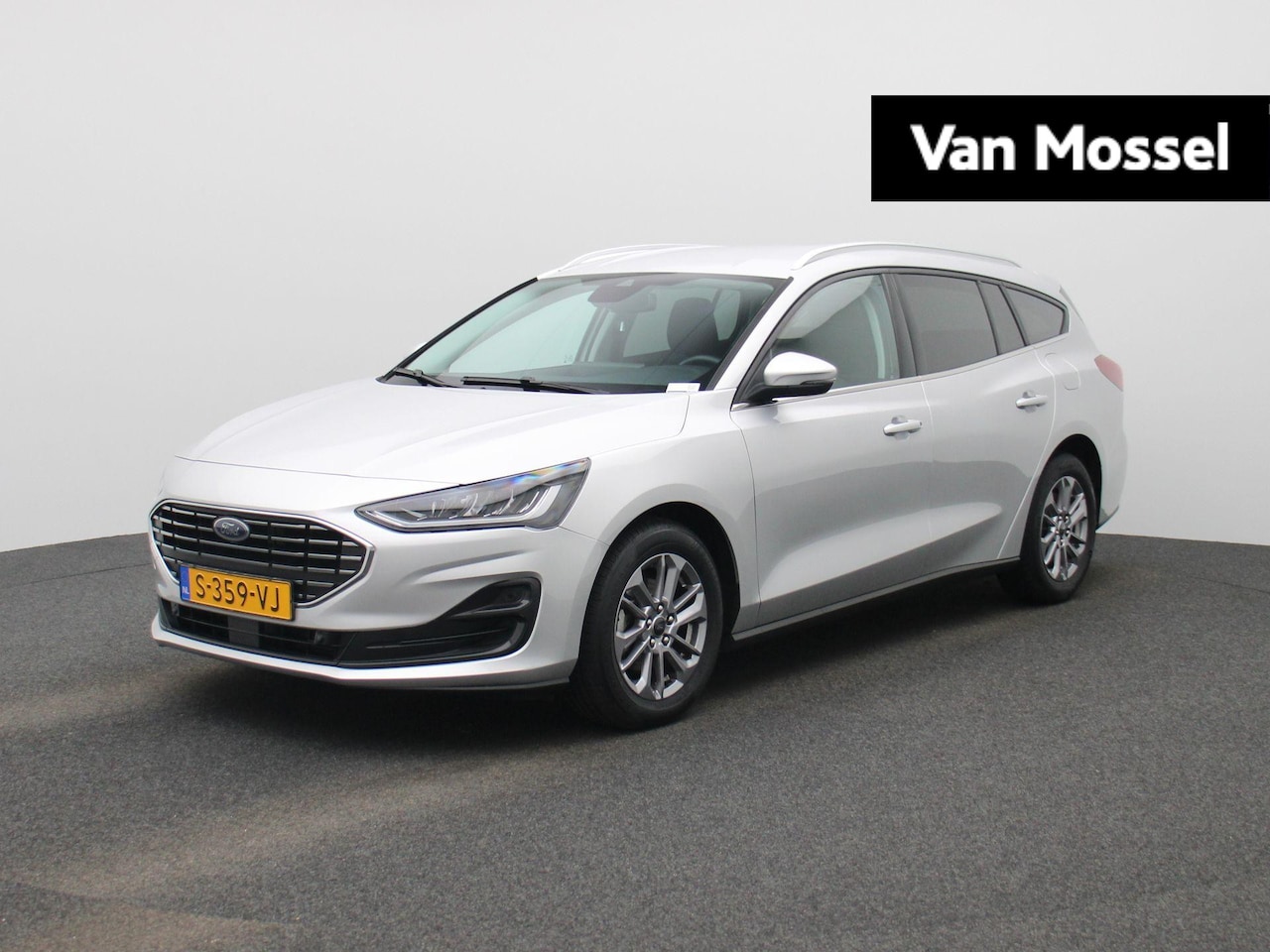 Ford Focus Wagon - 1.0 EcoBoost Hybrid Titanium | Cruise Control | Navigatie | Parkeersensoren Voor + Achter - AutoWereld.nl
