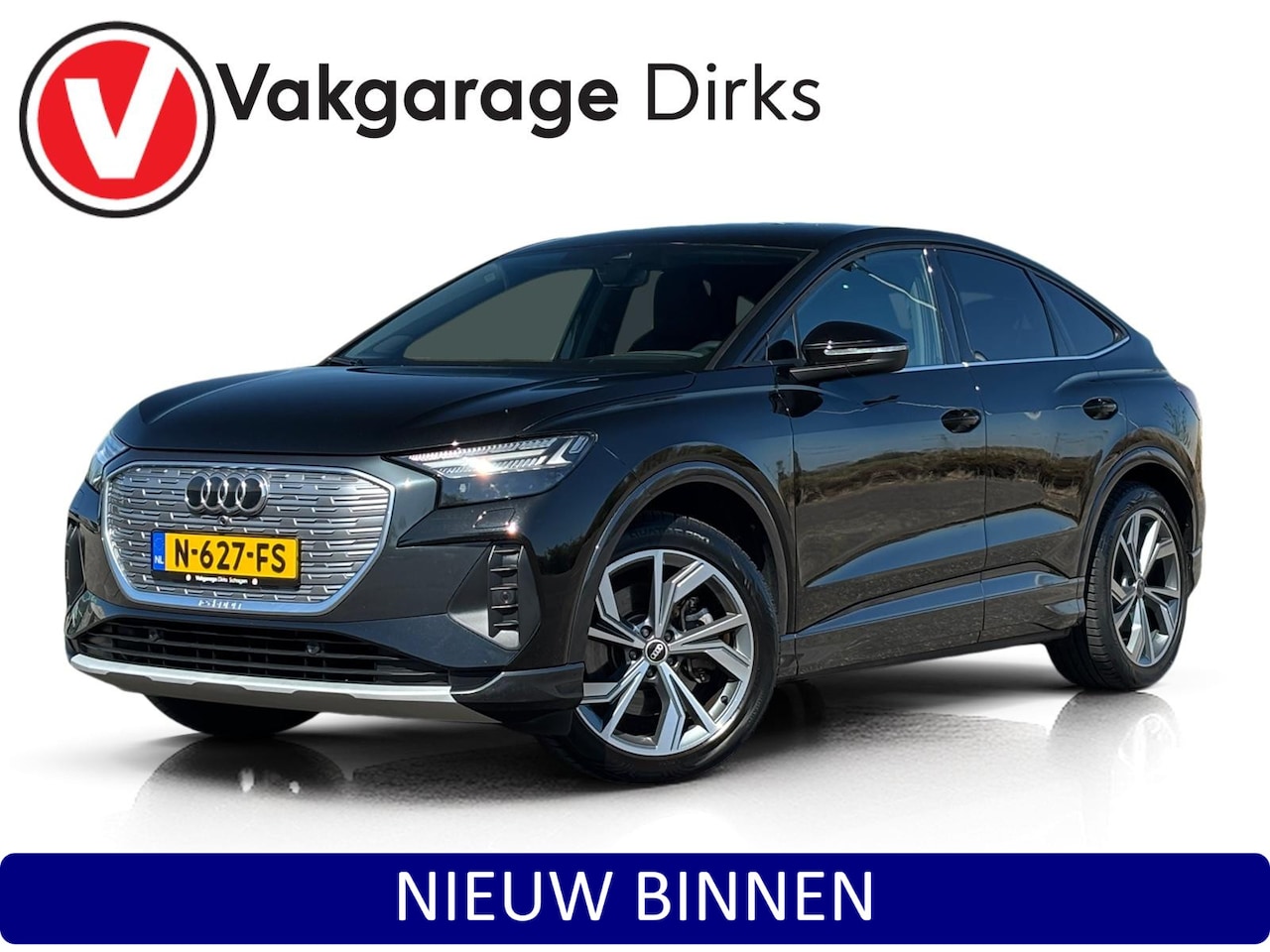 Audi Q4 Sportback e-tron - 40 Launch Advanced 77 kWh ✅ Warmtepomp ✅ Matrix ✅ ACC - AutoWereld.nl