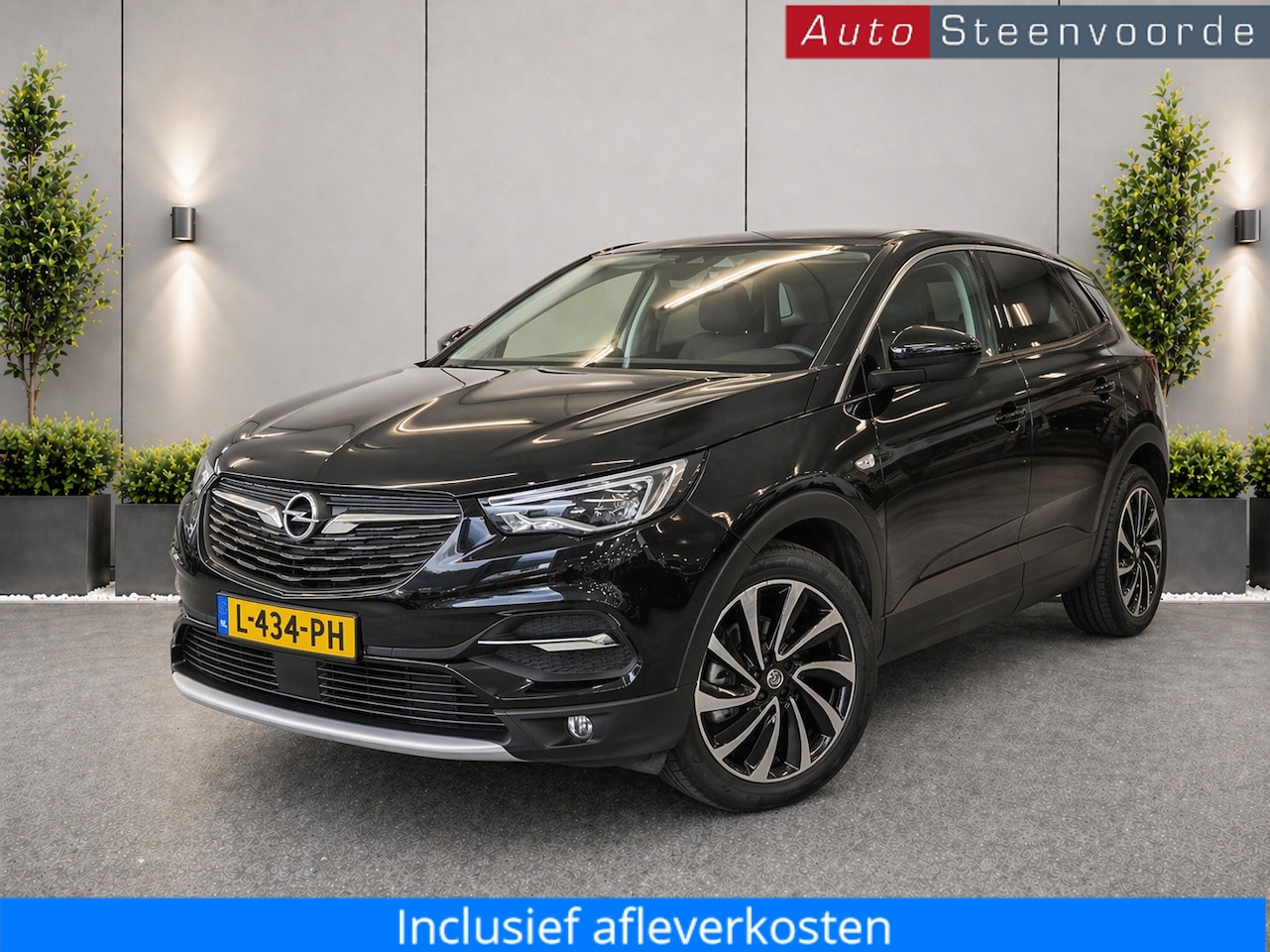 Opel Grandland X - 1.6 Turbo Hybrid *ZO WIL JE HEM * TREKHAAK * 19 INCH incl beurt, nieuwe apk en rondom nieu - AutoWereld.nl