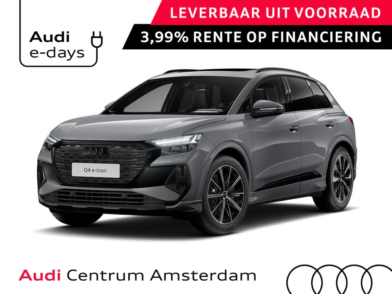 Audi Q4 e-tron - 45 S edition Competition 82 kWh 286 pk | Assistentiepakket plus | Comfortpakket | Glazen p - AutoWereld.nl