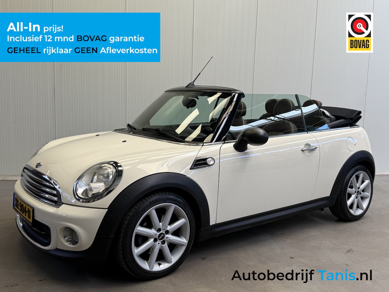 MINI Cabrio - Mini 1.6 One Chili LEDER-AIRCO/ECC-LMV-PDC - AutoWereld.nl
