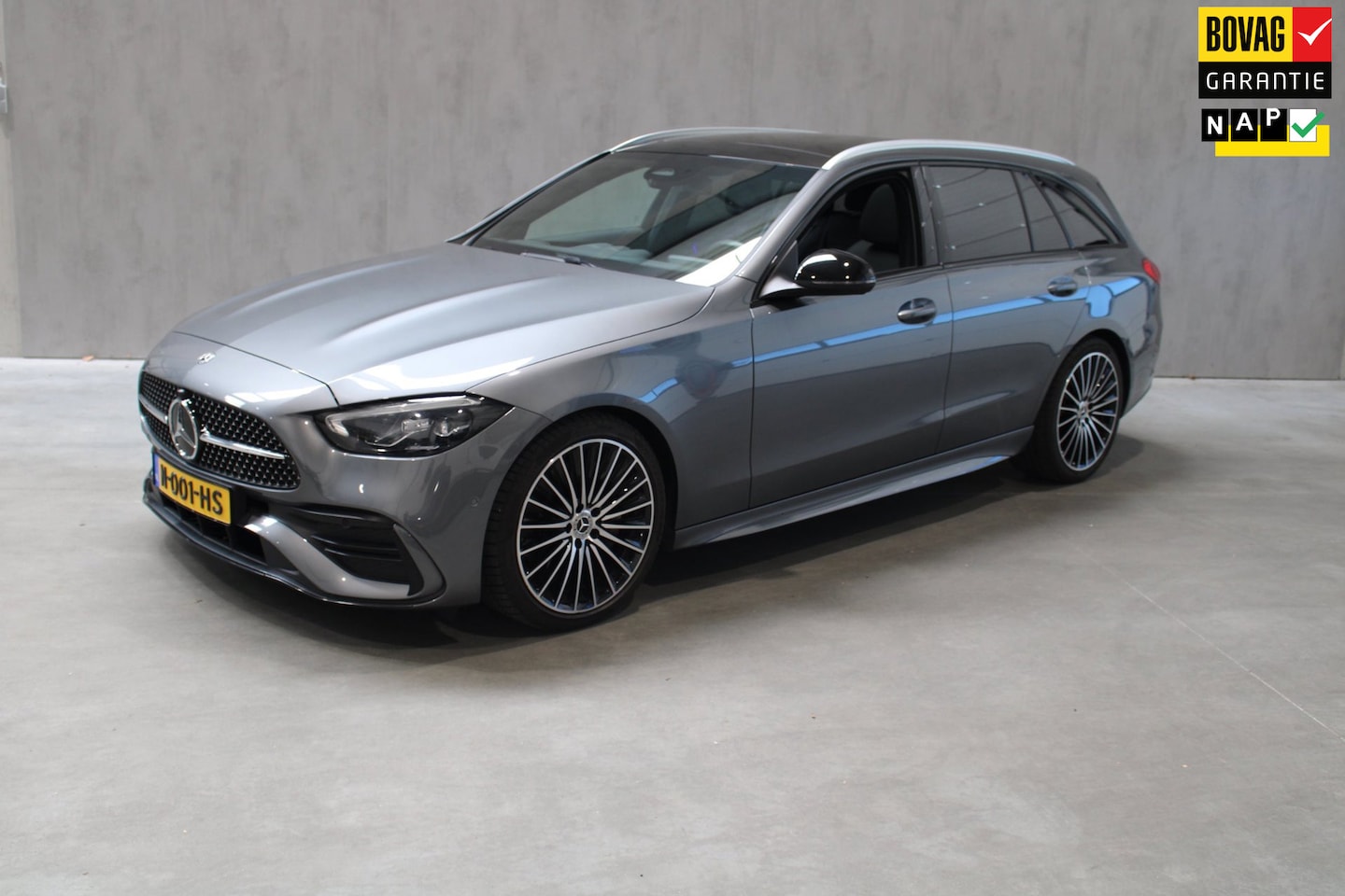 Mercedes-Benz C-klasse Estate - 200 Launch Edition AMG Line Panorama/Led/Night paket/19inch Amg Prijs is Rijklaar - AutoWereld.nl