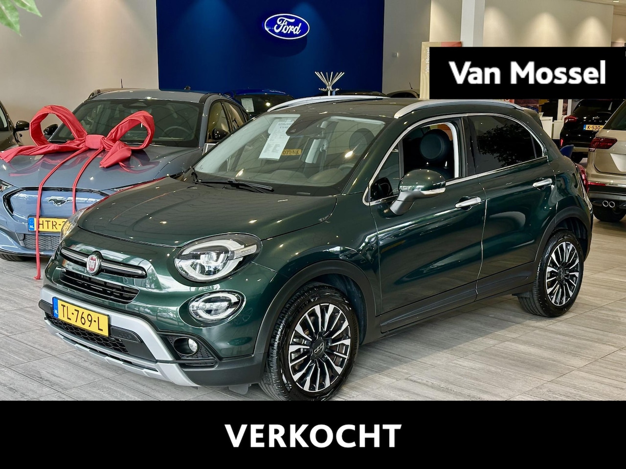 Fiat 500 X Cross - 1.0 GSE City Cross | KeyLess | Navigatie | Half leder | LMV | CC | Led | Parkeersensoren | - AutoWereld.nl