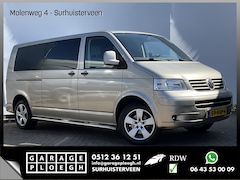 Volkswagen Transporter - 2.5 TDI 340 DC 5-Pers Automaat NL-Bus Groot onderhoud gehad