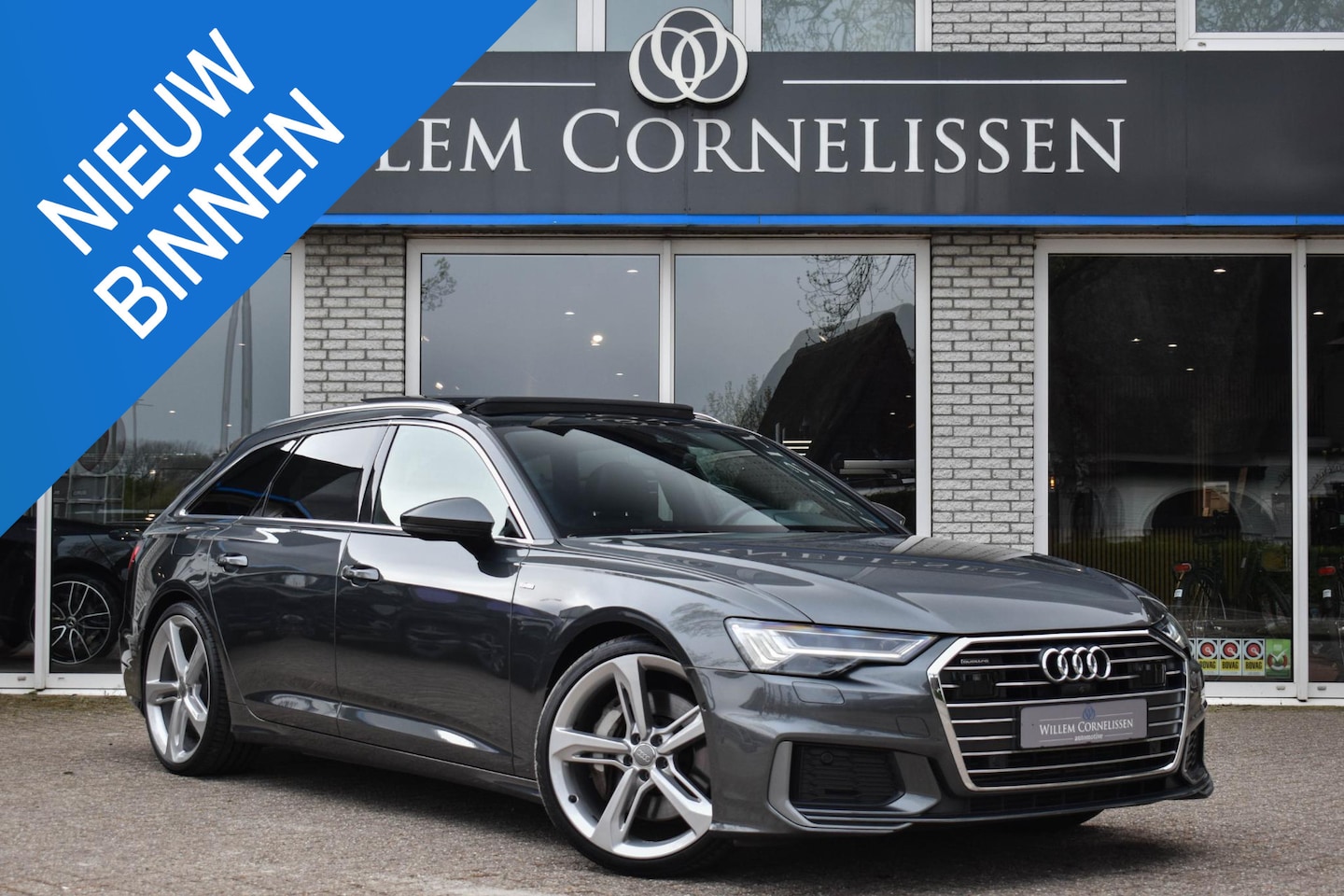 Audi A6 Avant - 55 TFSI quattro Sport Pano Leder Trekhaak ACC Virt - AutoWereld.nl
