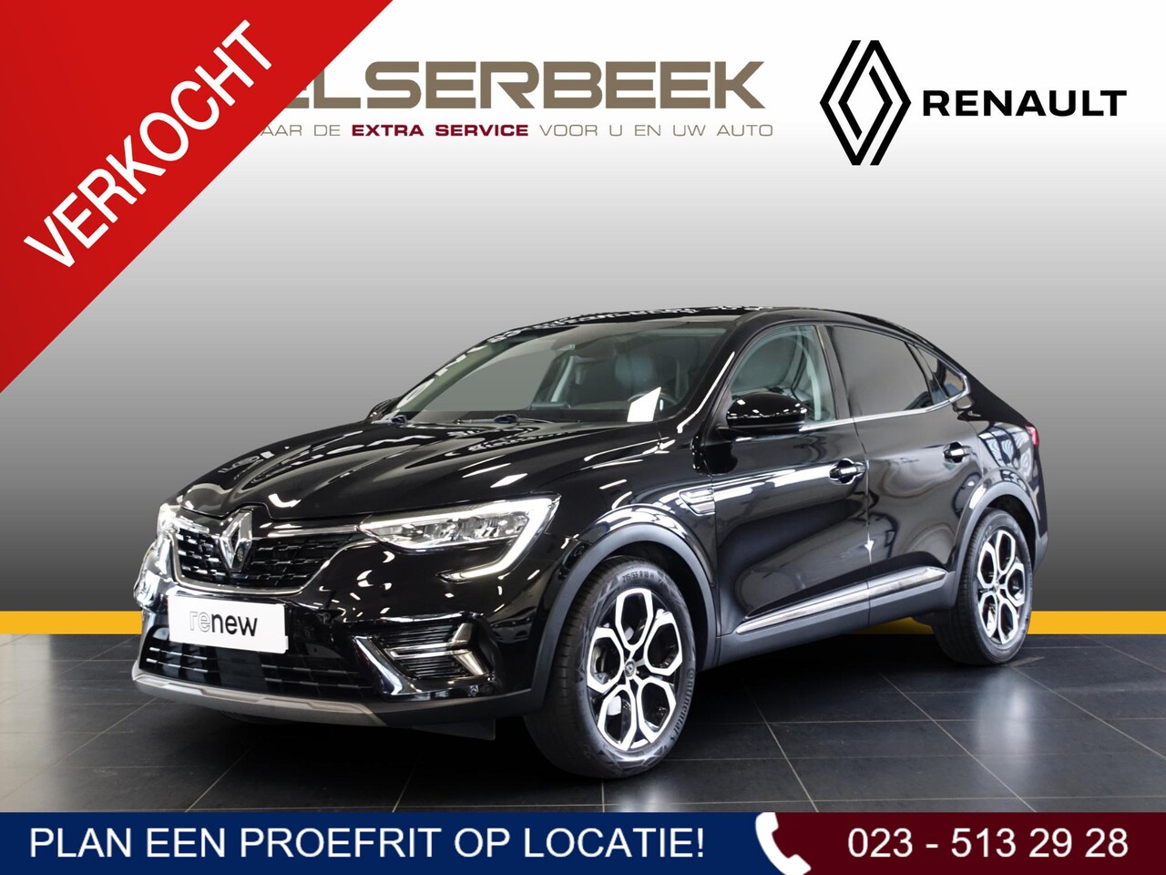 Renault Arkana - 1.6 E-Tech Hybrid 145 Intens * Trekhaak/Automaat * - AutoWereld.nl