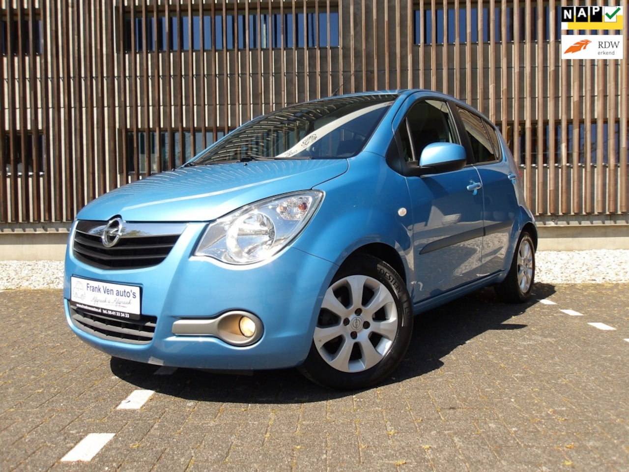 Opel Agila - 1.2 Edition /AUTOMAAT/HOGE INSTAP/TREKHAAK/AIRCO/oh beurt en nwe APK/5drs/isofix/5 zitplaa - AutoWereld.nl