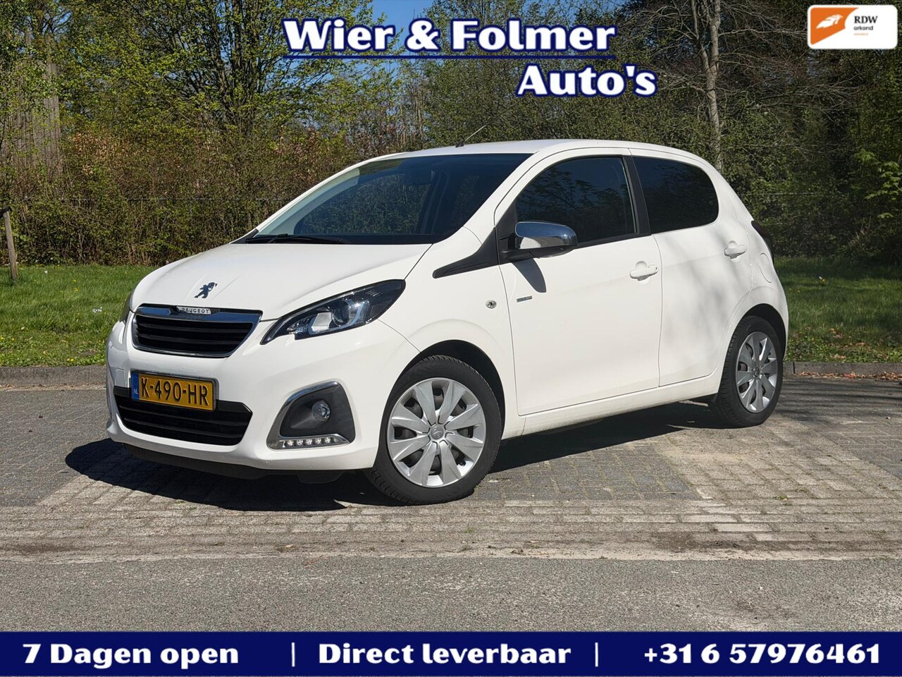 Peugeot 108 - 1.0 e-VTi Active Style | NWE APK | AIRCO | LED - AutoWereld.nl