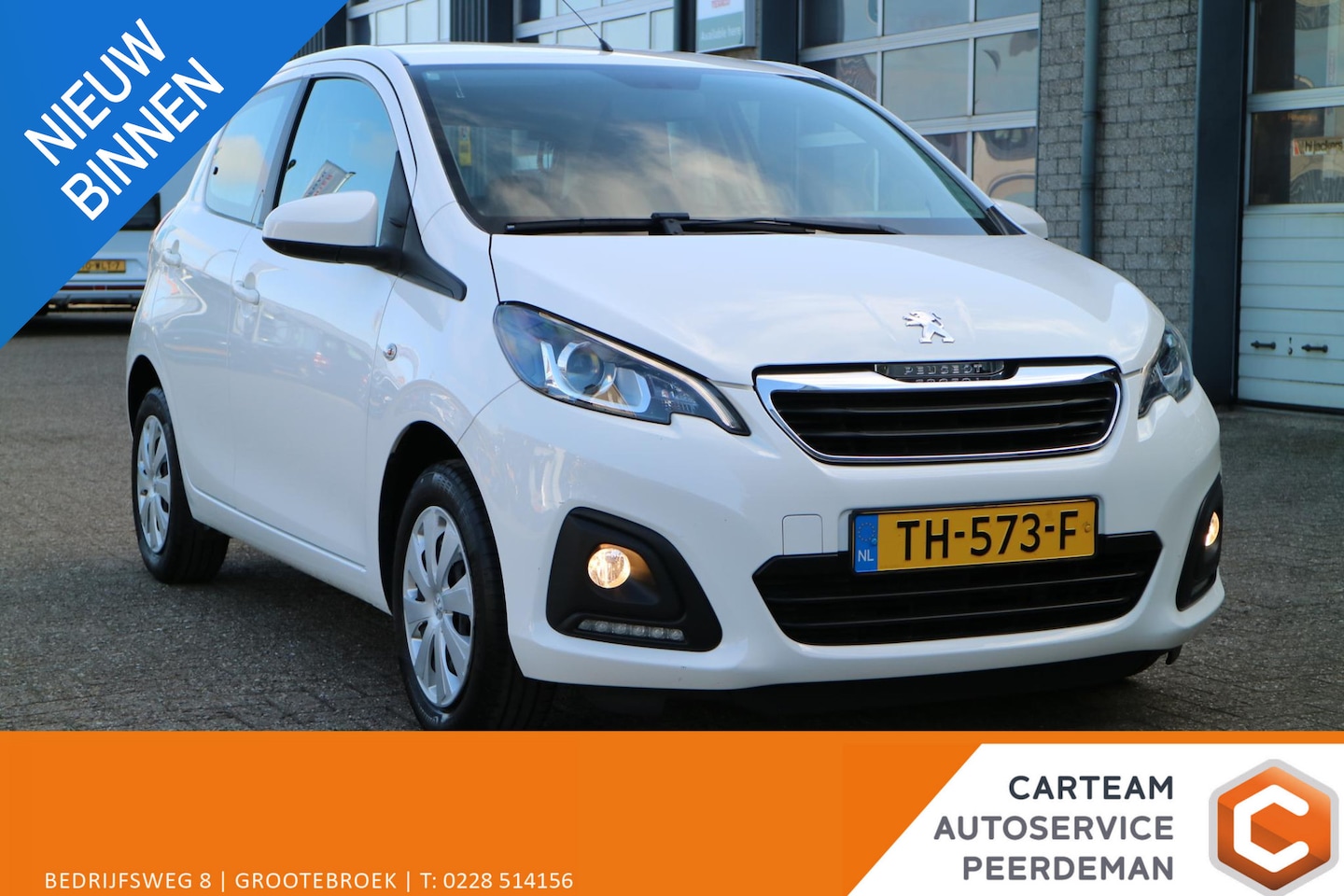 Peugeot 108 - 1.0 e-VTi Active | Automaat | Carplay | Goed onderhouden! | - AutoWereld.nl
