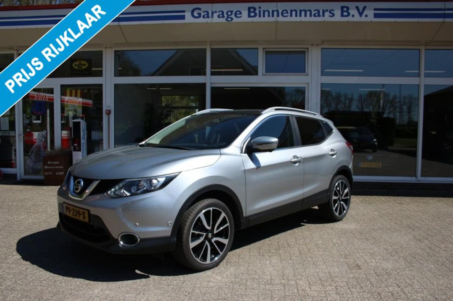 Nissan Qashqai - 1.2 Tekna 1.2 TEKNA, Panoramadak, 360 gr Camera, Leer, Stoelverw, - AutoWereld.nl