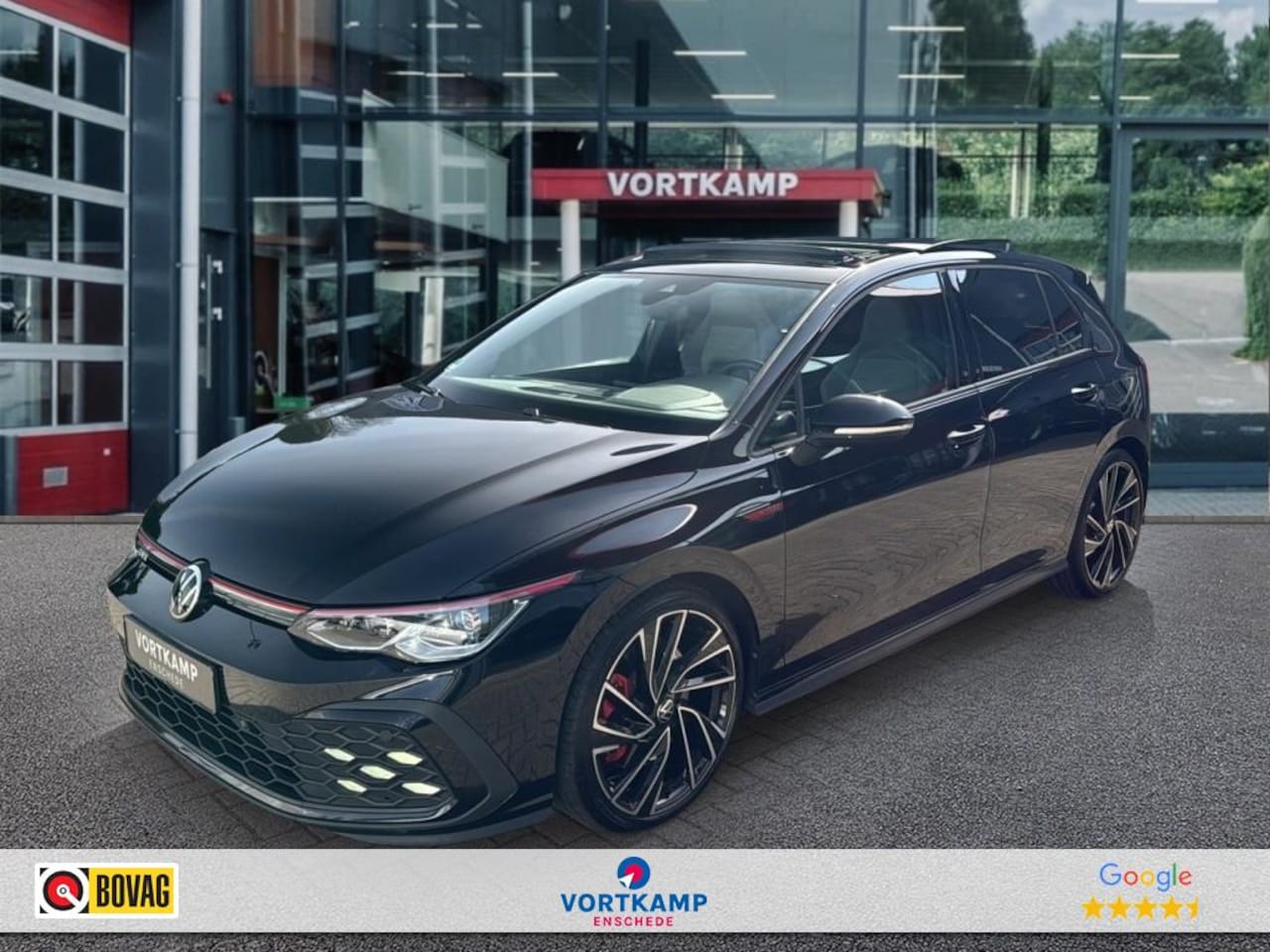 Volkswagen Golf - 2.0 TSI GTI LEDER/CAMERA/PANO-DAK/ACC/IQ/HK/STOELVERW+VENT/NAVI/CARPLAY - AutoWereld.nl