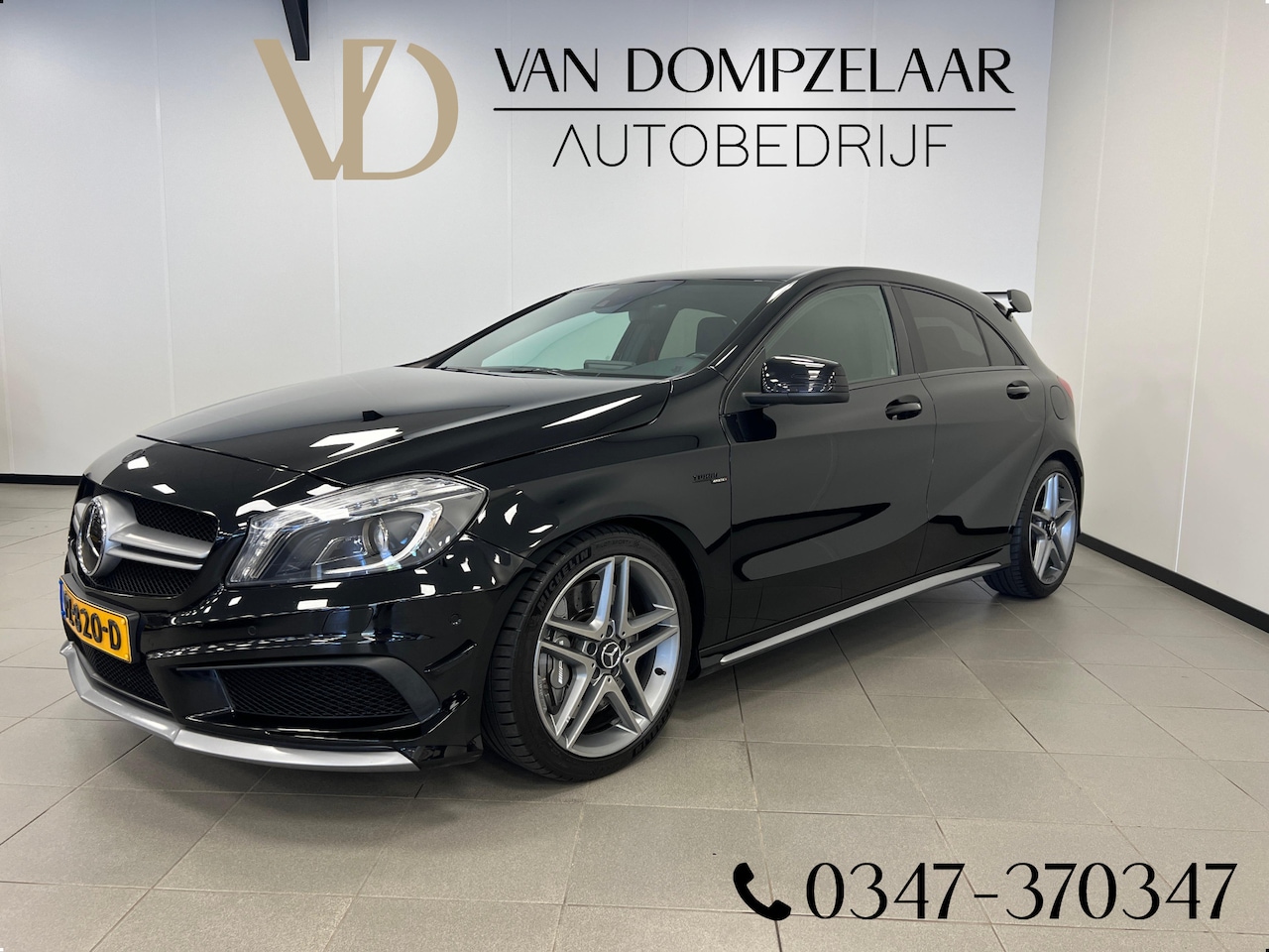 Mercedes-Benz A-klasse - AMG 45 4MATIC / CRUISE.C / STOELVERW. / LEDER / CAMERA / - AutoWereld.nl