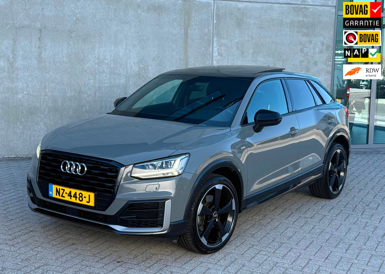Audi Q2 - 1.4 TFSI CoD Edition 2017 Grijs 3X SLINE|NAP|1 EIG - AutoWereld.nl