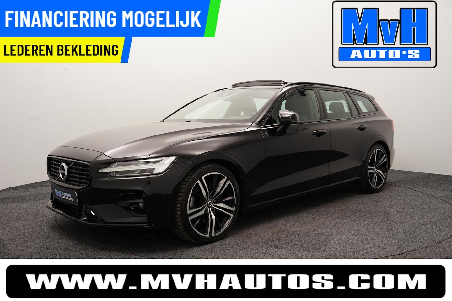Volvo V60 - 2.0 B3 R-Design|PANO|STOEL/STUUR.VERW|AUTO.PILOT - AutoWereld.nl