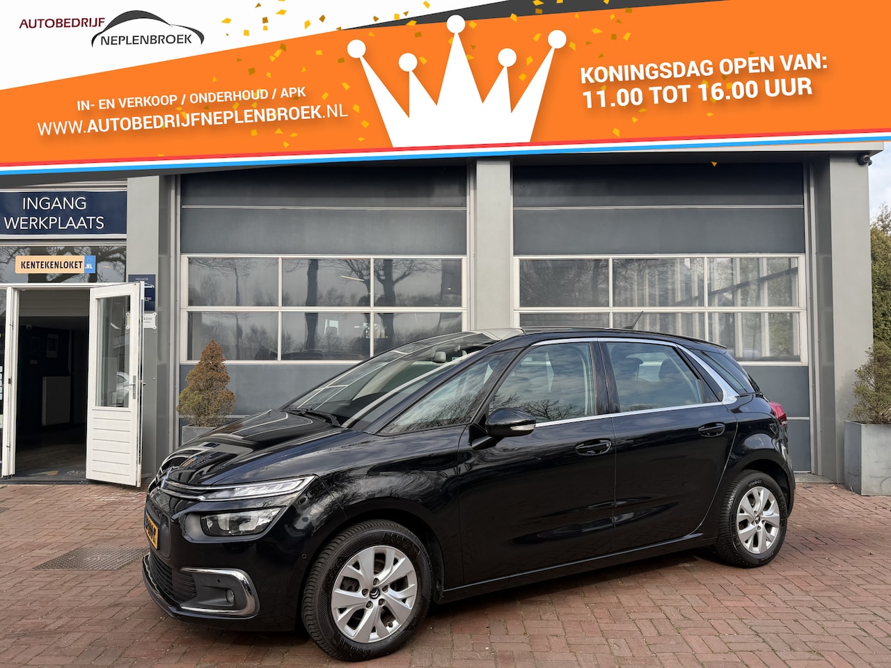 Citroën C4 Picasso - 1.2 PureTech Shine Bj 2017 Hoge Zit Dealer onderhouden 5950 - AutoWereld.nl