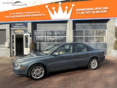 Volvo S80 - 2.4T Dynamic Bj 2003 Automaat, Leer, Navi, 18Inch, Cruise 200PK youngtimer