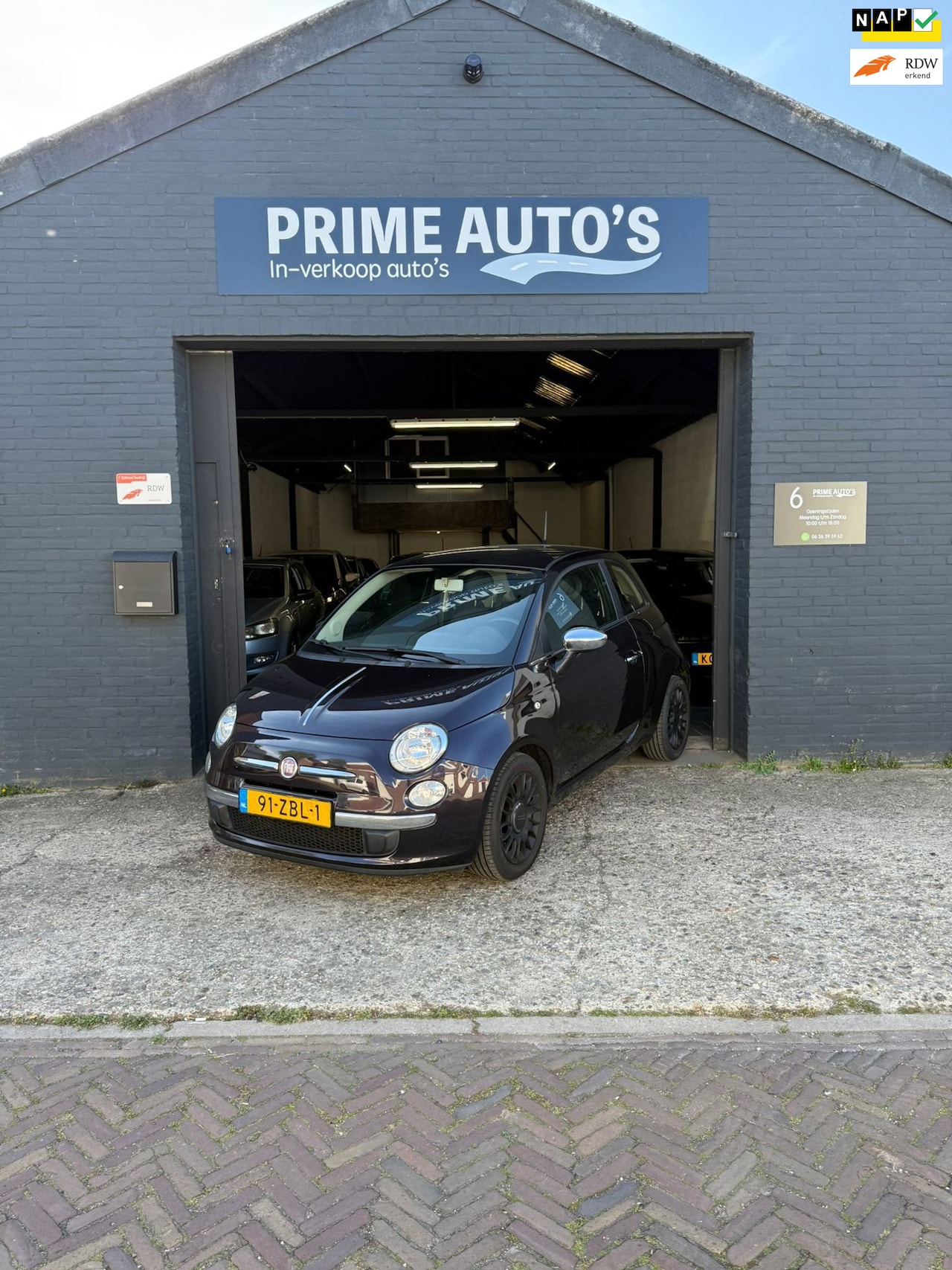 Fiat 500 - 0.9 TwinAir Airco | Elektr Ramen 2012 - AutoWereld.nl