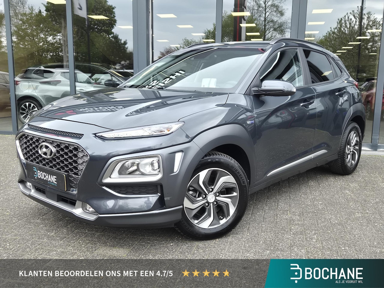 Hyundai Kona - 1.6 GDI HEV Fashion | Navigatie | AplleCarplay / AndroidAuto | Camera | - AutoWereld.nl