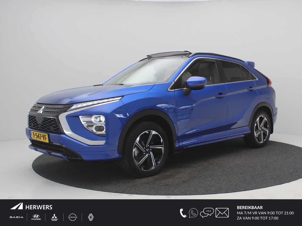 Mitsubishi Eclipse Cross - 2.4 PHEV Instyle / 99,7% SoH / Adaptieve Cruise / Panoramadak / 360 Camera / HUD / Trekhaa - AutoWereld.nl