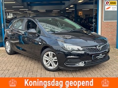 Opel Astra - 1.2 Blitz Edition 2021 ZWART NAVI AIRCO LM NAP