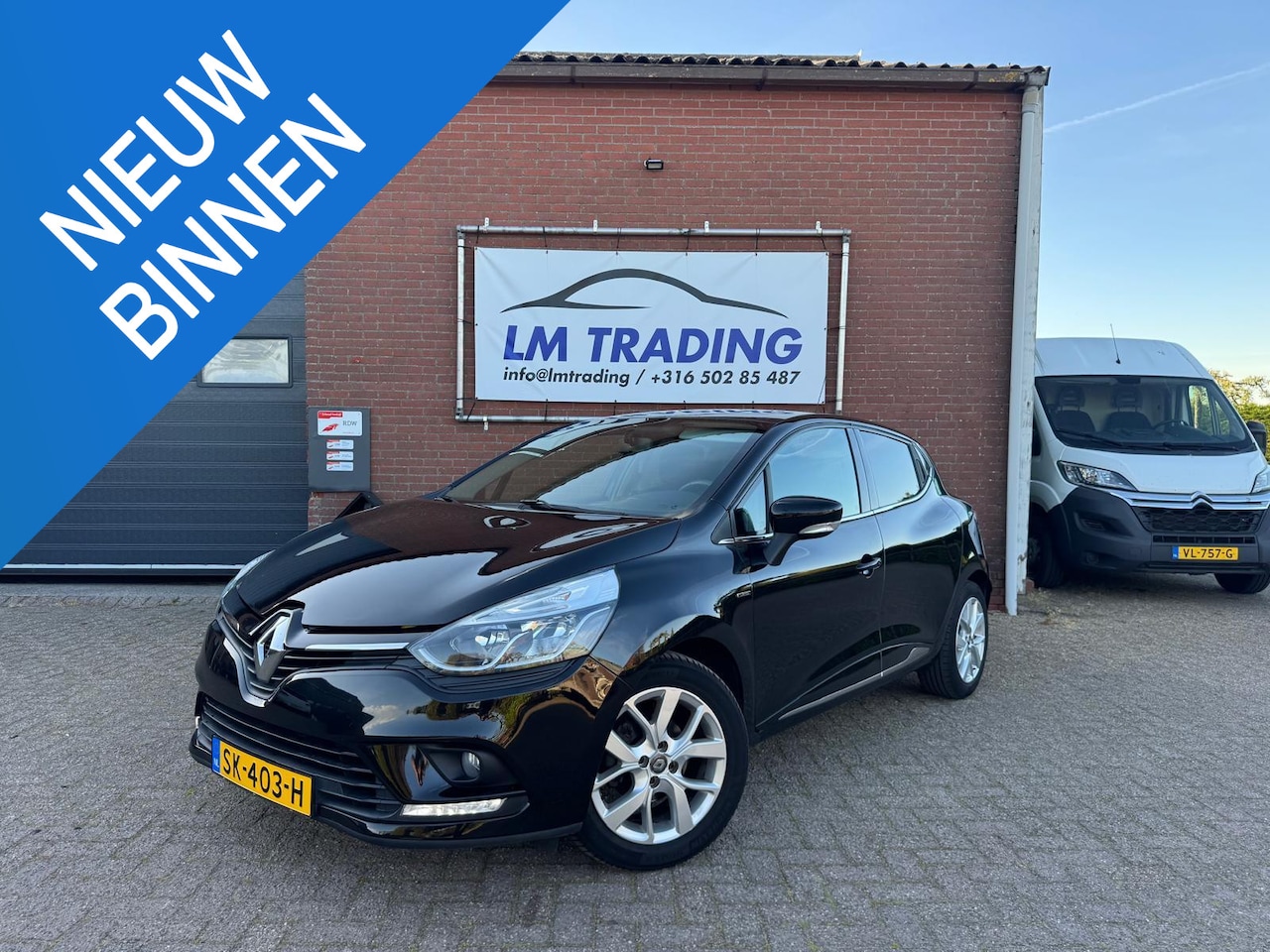 Renault Clio - 0.9 TCe Limited KEYLESS LMV PDC LED NAVI CRUISE NAP! 2 SLEUTELS + BOEKJES! - AutoWereld.nl