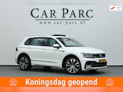 Volkswagen Tiguan - 2.0 TSI 4Motion 3x R-line LED/VIRTUAL/PANO/LEDER+S.VERWARMING+MEMORY/20" LMV/ACC/ECC/12 MN