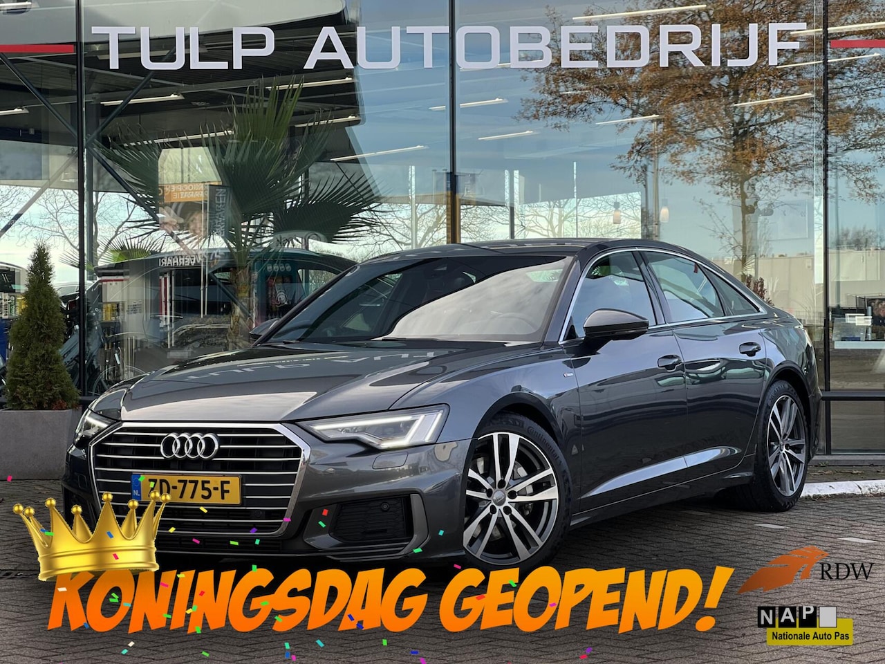 Audi A6 Limousine - 45 TFSI Sport S line edition NAP NL AUTO - AutoWereld.nl