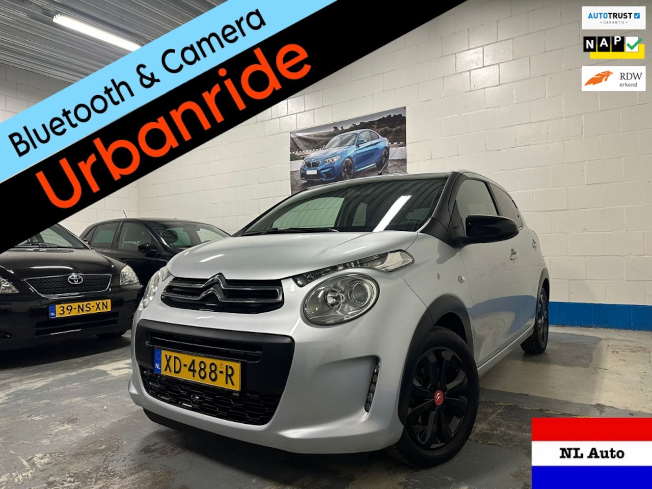 Citroën C1 - 1.0 VTi Urban Ride Airco/Cruis/Carplay/Nap/Apk! - AutoWereld.nl