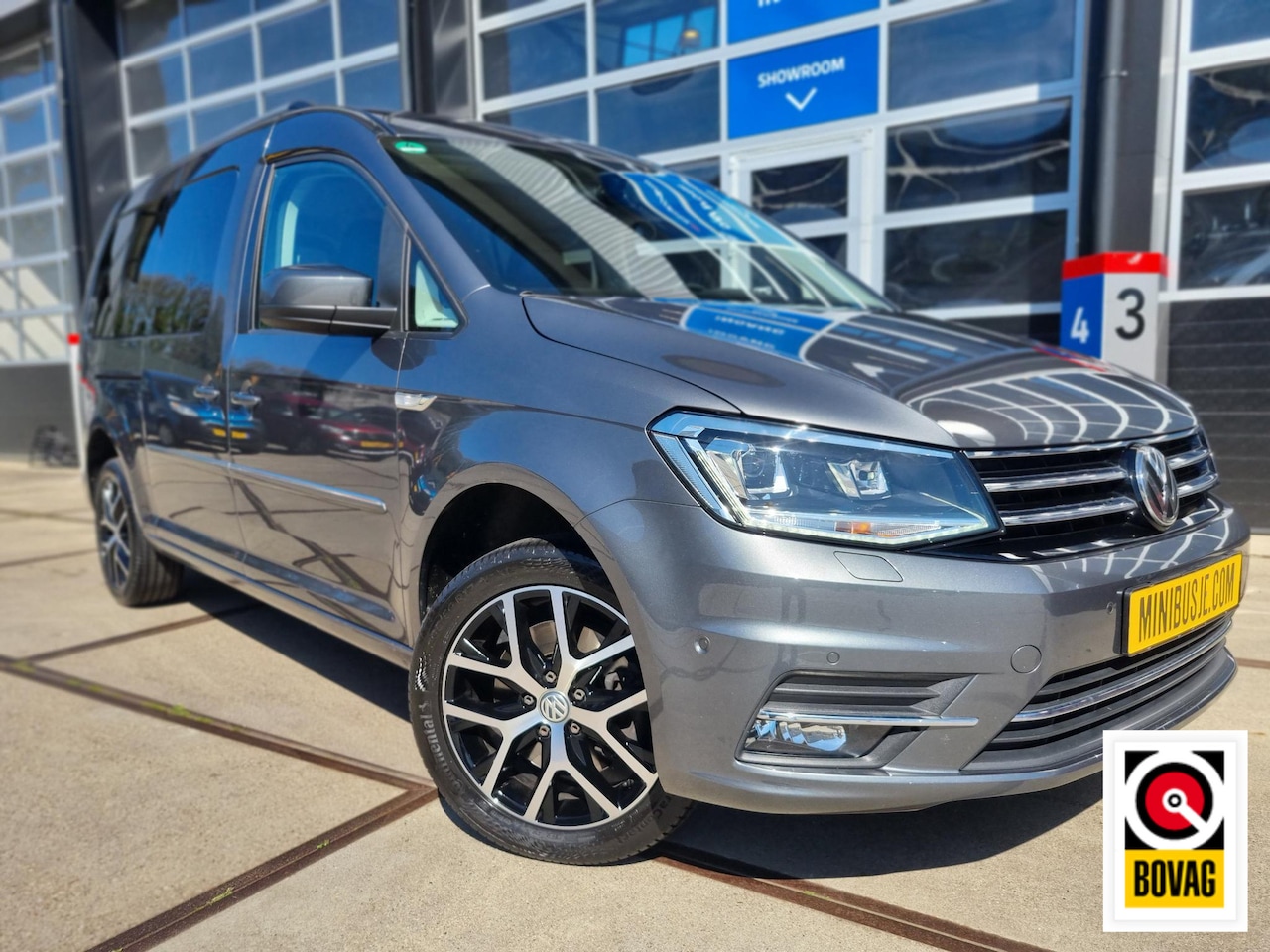 Volkswagen Caddy Maxi - 1.4 TSI 130pk. DSG-Automaat Highline 7-Pers. / ALCANTARA / NAVI / ECC / CAMERA - AutoWereld.nl