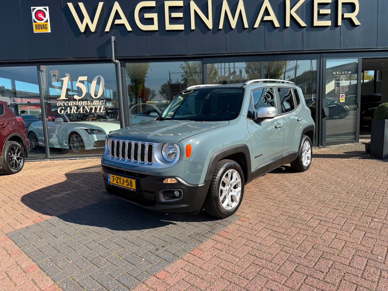Jeep Renegade - 1.4 MultiAir Limited PANO|Cruise|NAVI|LEDER - AutoWereld.nl