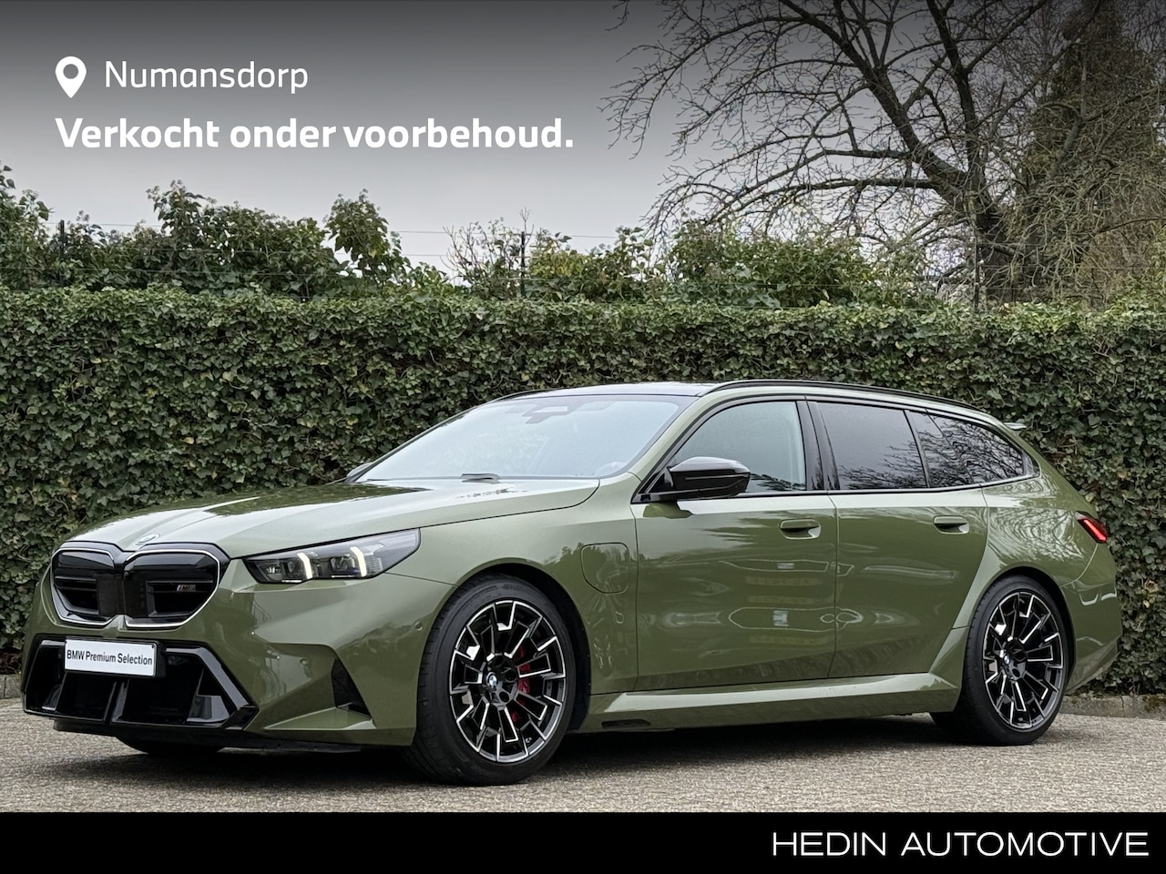 BMW 5-serie Touring - M5 | Special request Urban Green | Trekhaak | Alcantara hemel - AutoWereld.nl