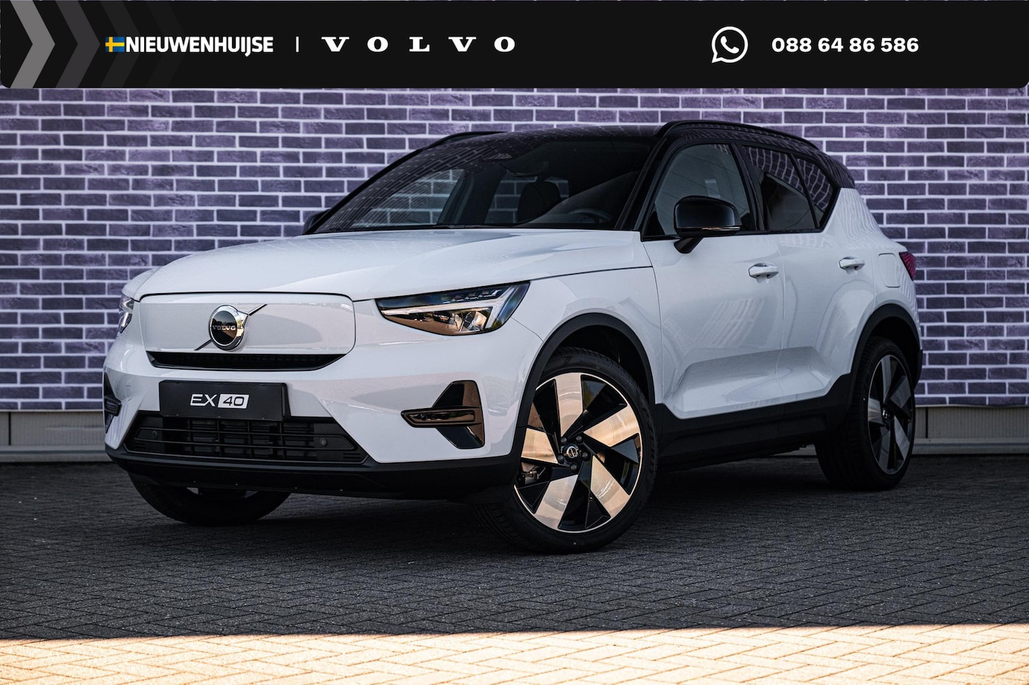 Volvo EX40 - Single Motor Plus Europa 70 kWh | Adaptive Cruise Control | BLIS | Harman / Kardon | Stoel - AutoWereld.nl