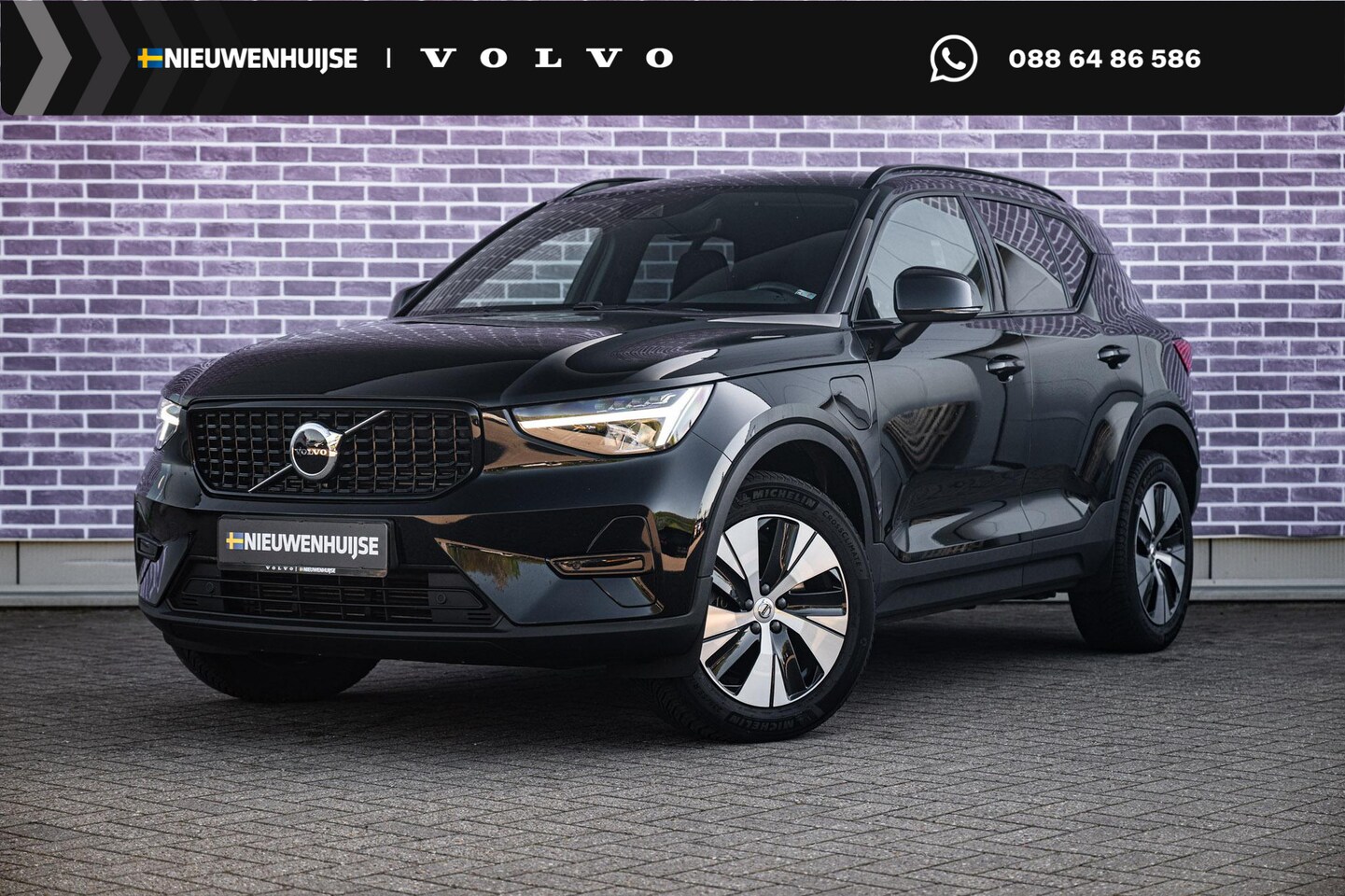 Volvo XC40 - 1.5 T4 Plug-in Hybrid Plus Dark | PHEV | Navigatie | Apple Carplay | Android Auto | Elektr - AutoWereld.nl