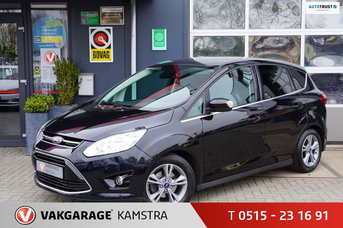 Ford C-Max - 1.0 Lease Titanium Clima/Cruise/Stoelverw./PDC - AutoWereld.nl