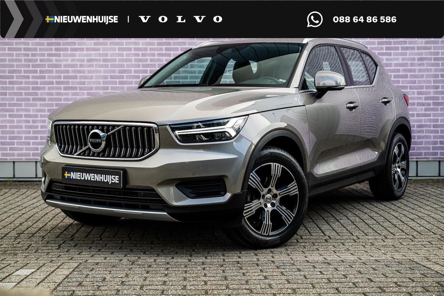 Volvo XC40 - 1.5 T3 Inscription | Trekhaak | Stoelverwarming | Lederen bekleding | Parkeercamera | Park - AutoWereld.nl