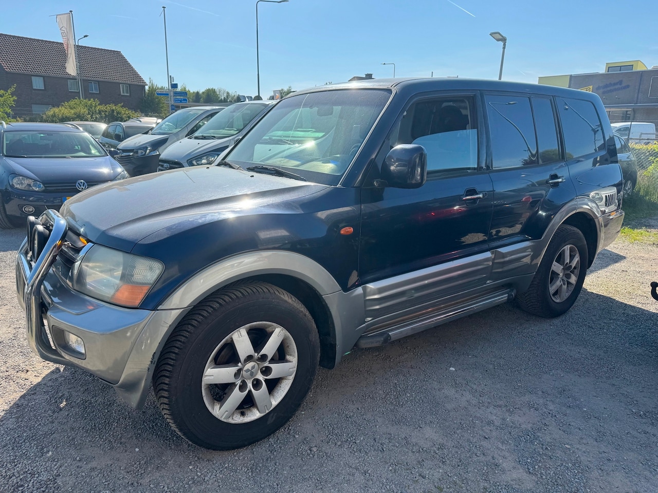 Mitsubishi Pajero - 3.2 Di-D GLS LB Side Window 4x4 4WD Airco - AutoWereld.nl