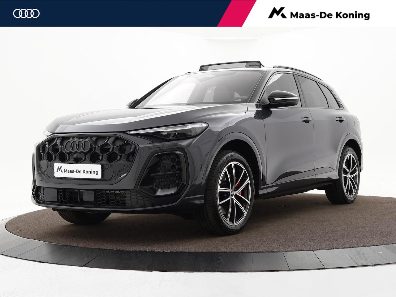 Audi Q5 - 2.0 TFSI 367pk S-tronic e-hybrid Quattro S edition · Panoramadak · Wegklapbare Trekhaak · - AutoWereld.nl