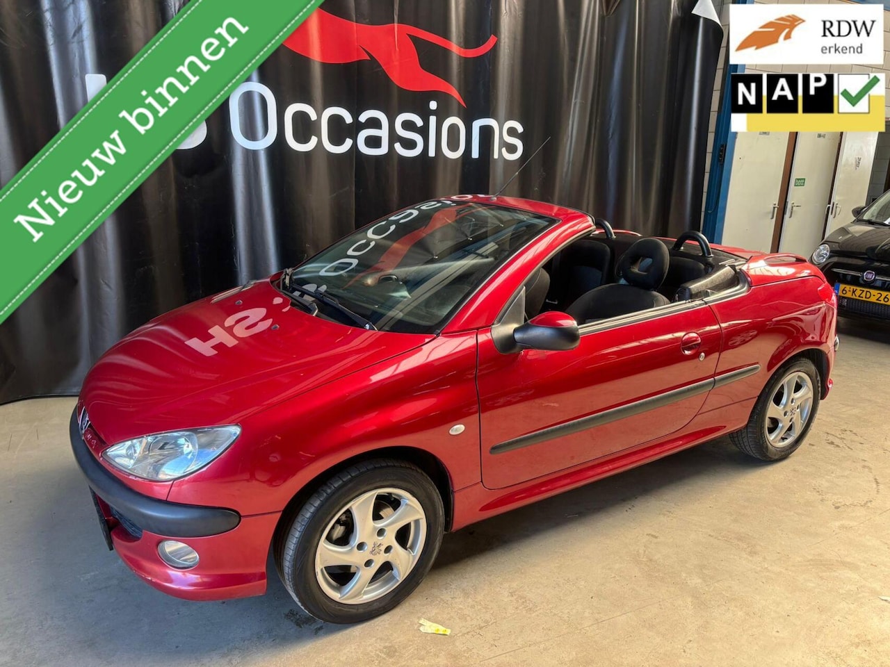 Peugeot 206 CC - 1.6-16V nap,dak werkend,elektrische ramen - AutoWereld.nl