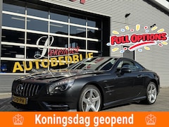 Mercedes-Benz SL-klasse Cabrio - 350 - Panorama dak I Navigatie I Leer I 53.000 KM I NIEUW STAAT I Dealer onderhouden