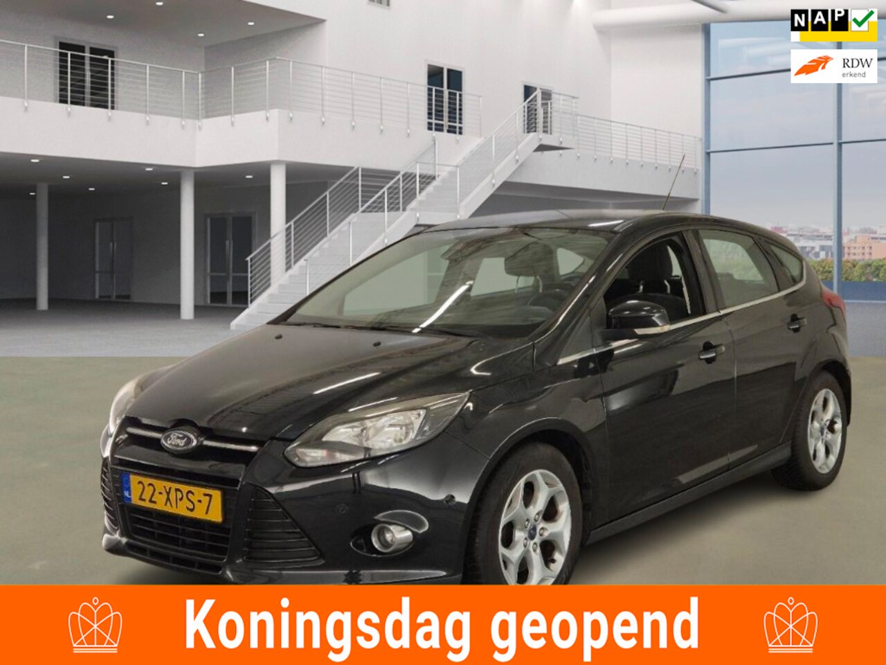 Ford Focus - 1.0 EcoBoost Lease Titanium|NAVI|DODEHOEKSENSR|KEYLLES|BORDENHERKENING|CRUISE|LINEASSIST|P - AutoWereld.nl