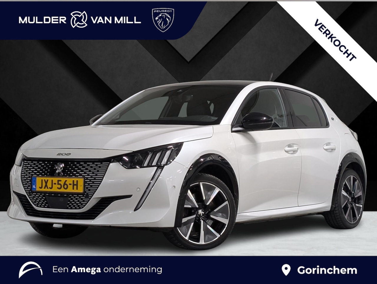 Peugeot e-208 - GT EV 3-FASEN 50kWh 136pk | TWO-TONE! | NAVI | CAMERA | WARMTEPOMP | APPLE CARPLAY / ANDRO - AutoWereld.nl