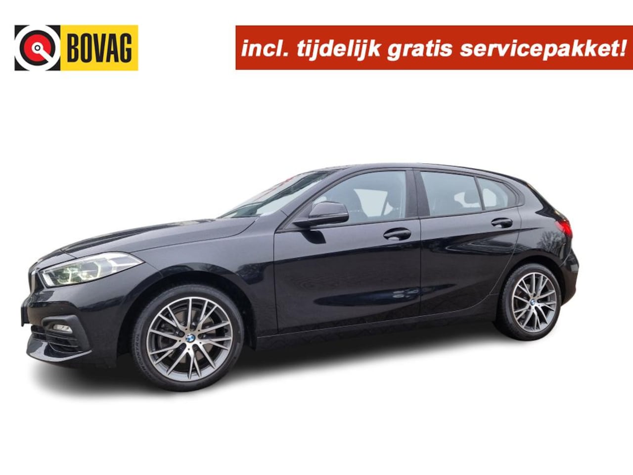 BMW 1-serie - 118I High Executive Leder Navi Panorama Climate Cruise LM17 Mooi! - AutoWereld.nl
